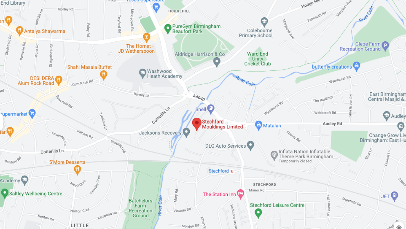 Map of Stechford location
